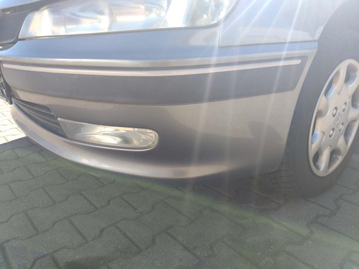 Peugeot 406 original Sto&szlig;stange Stossf&auml;nger vorn EZDC Gris Hades Facelift Bj.2002